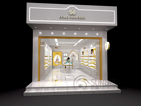 GOLD PRINCESS 皇家店面SI設計