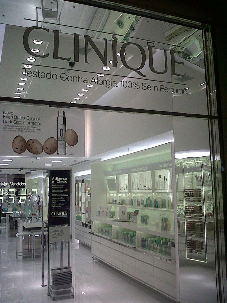 clnique倩碧店面形象設計欣賞01