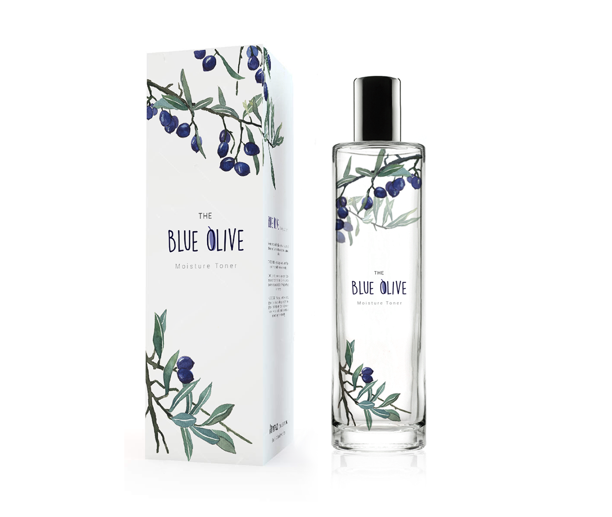 olive's_ packaging03 The blue olive's 護膚品包裝設計03